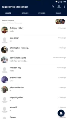 TaggedPlus Messenger android App screenshot 0